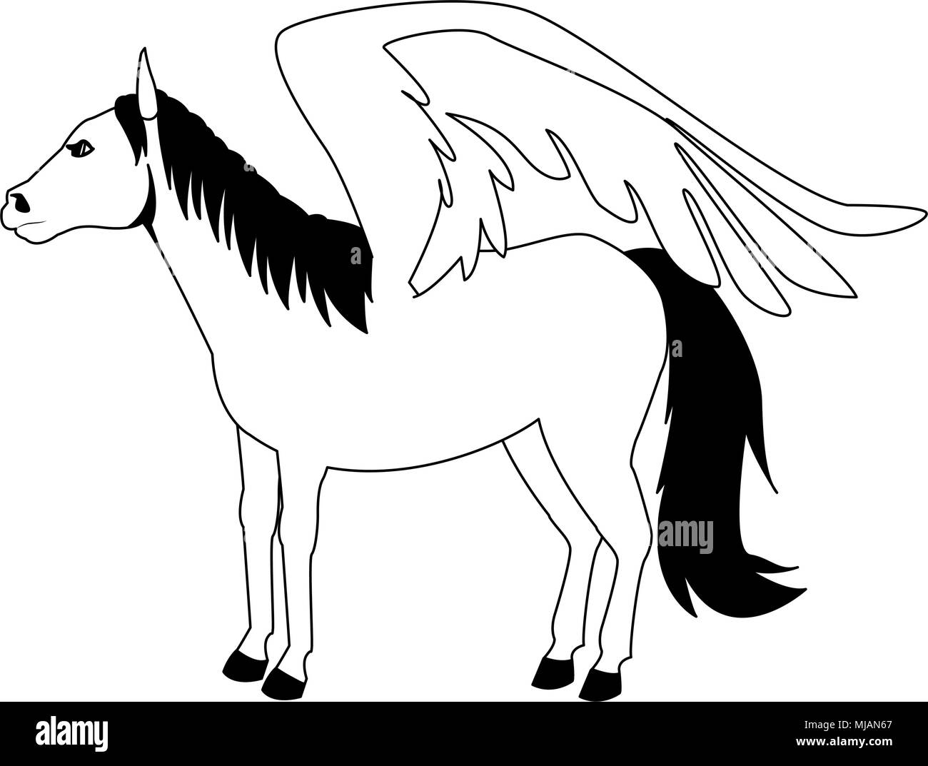 Page 3 Pegasus Horse High Resolution Stock Photography And Images Alamy