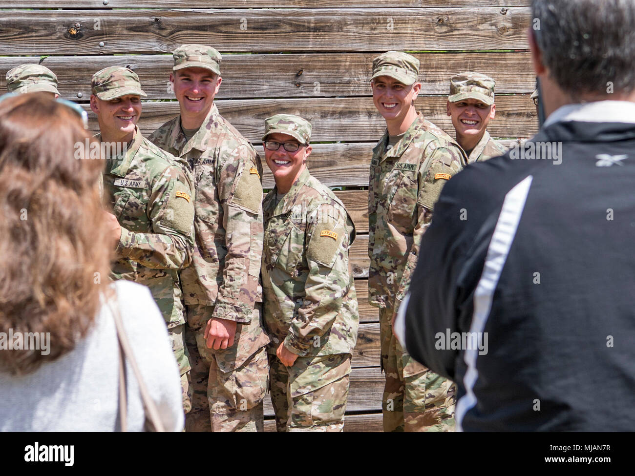 West Virginia National Guard 1st Lt. Emily Lilly, a platoon leader with