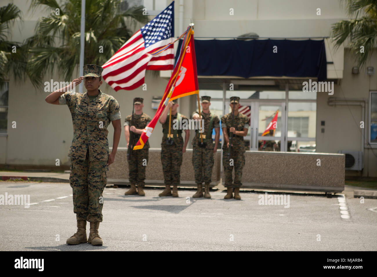 Second Lt. Asia Porcil, adjutant for Headquarters Company, Combat ...