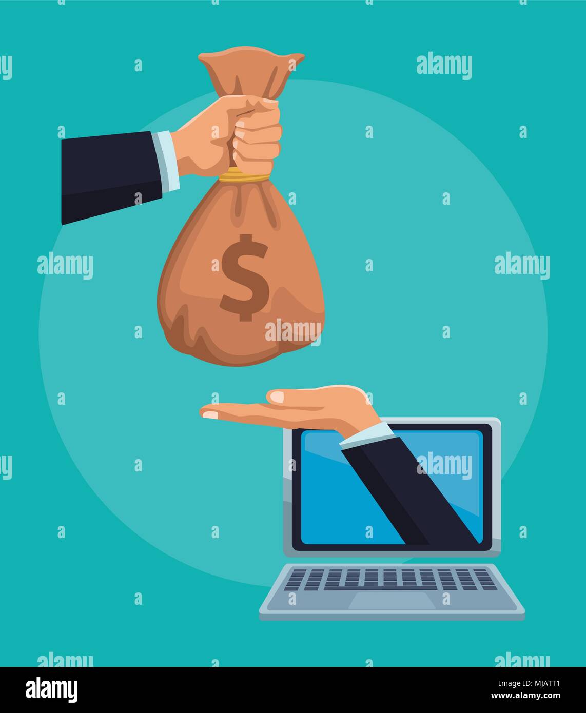 Money transfering hi-res stock photography and images - Alamy