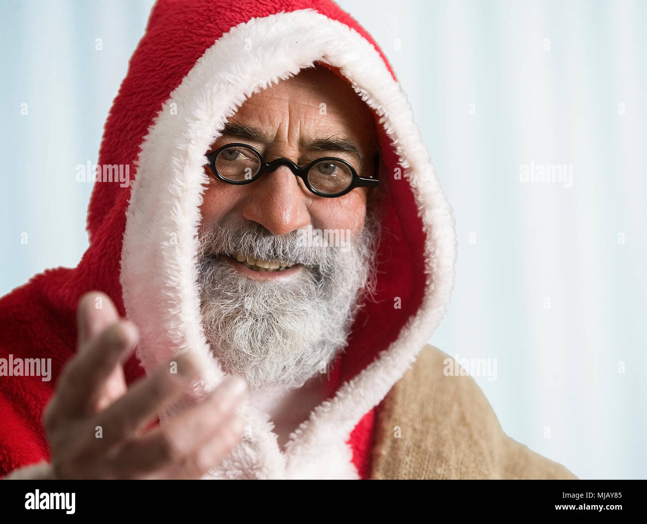 Weihnachtsmann Nikolaus Stock Photo
