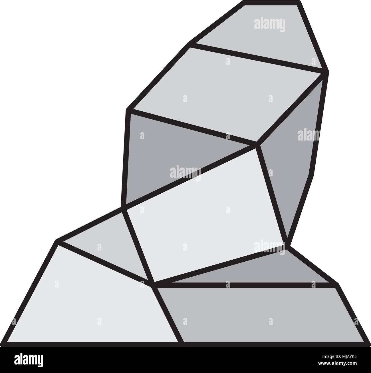 Coloring Shaped Rocks Material color texture rock natural material shape Stock Vector Image & Art - Alamy