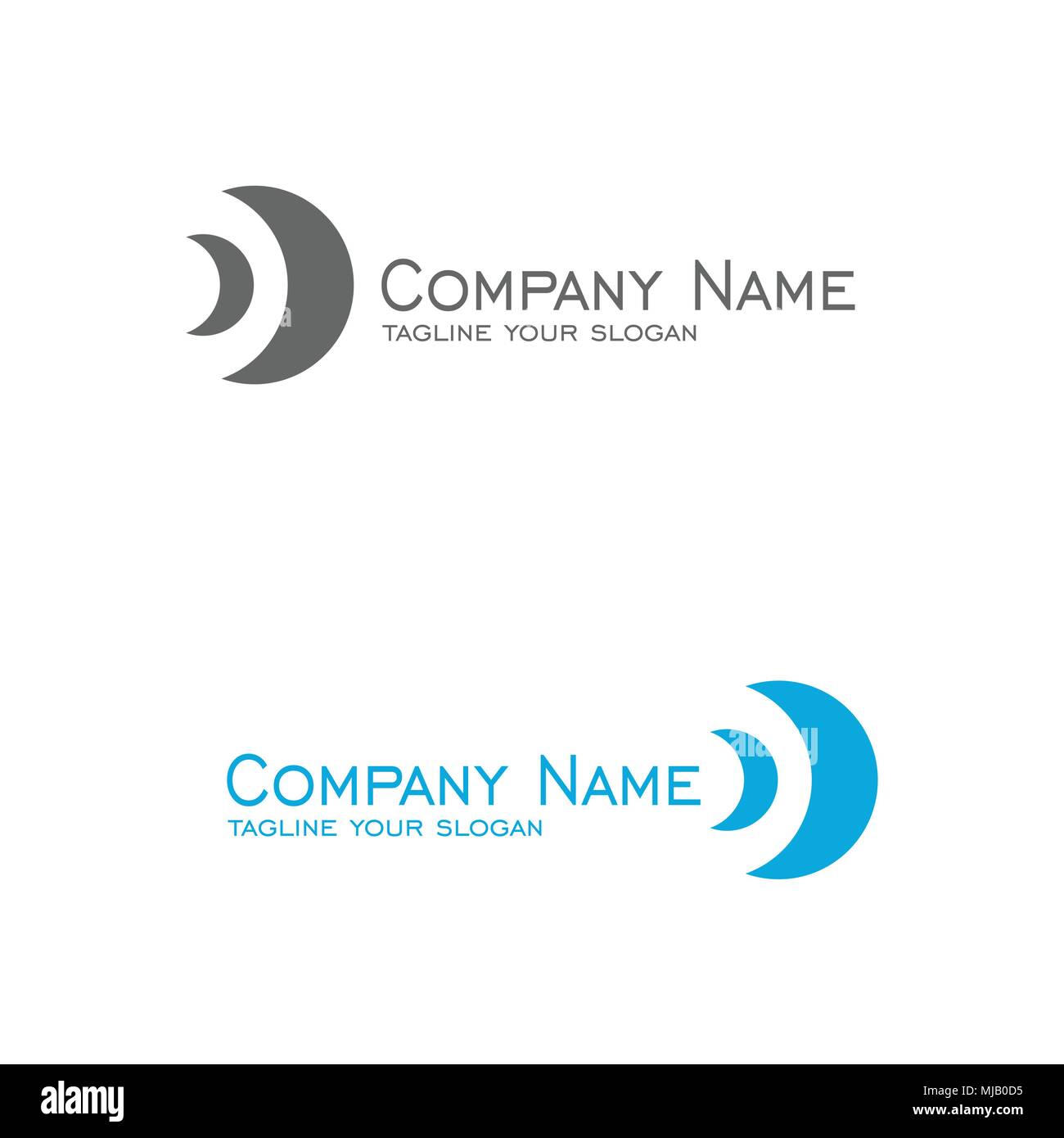 Logo vector, simple design for your business logo Stock Vector Image