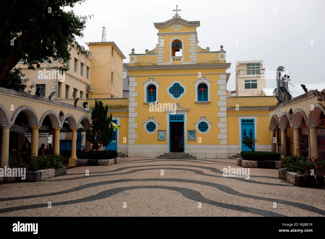 Chapel of St Francis Xavier, Coloane, Macau Stock Photo Alamy