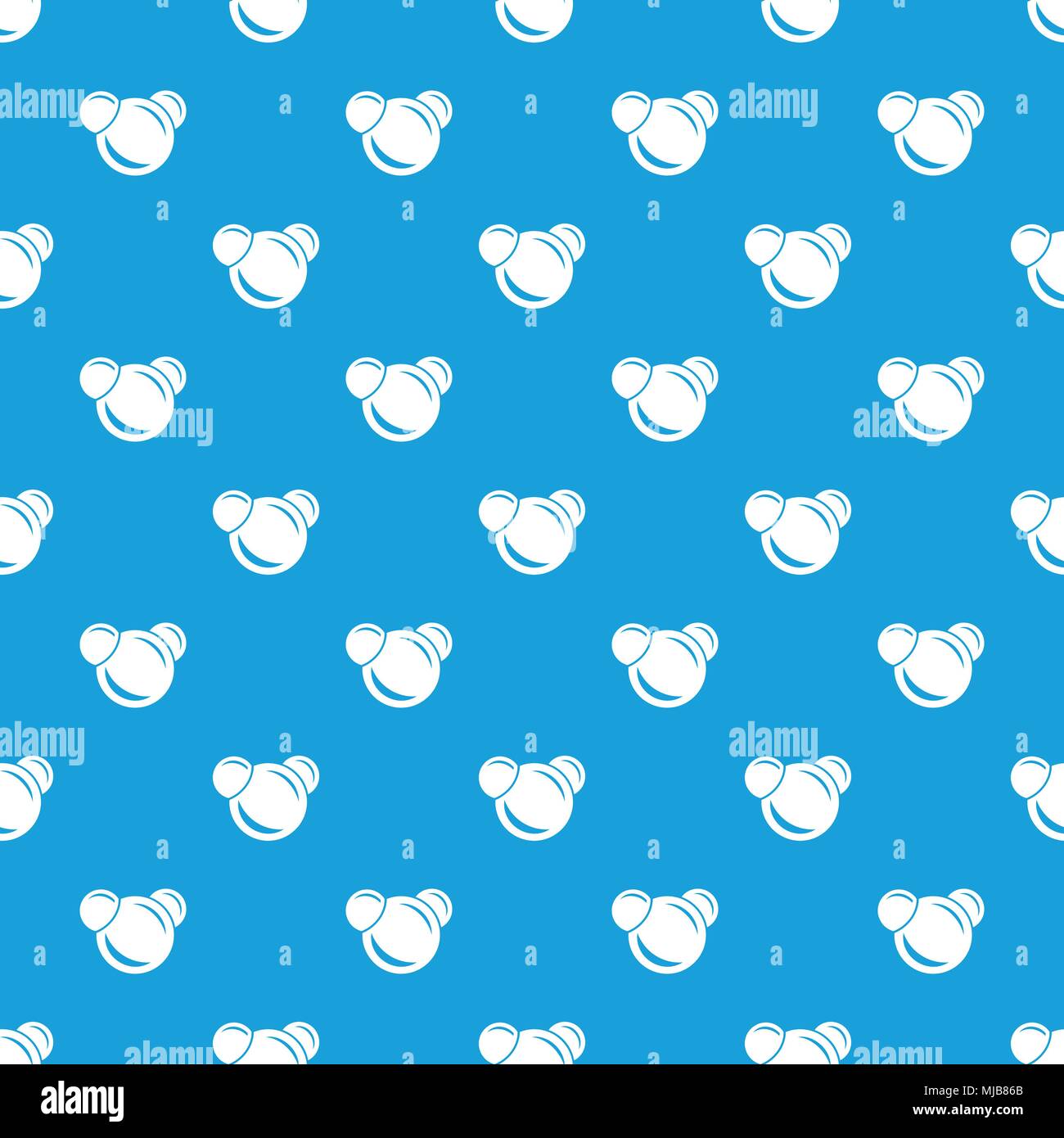 Molecule reaction pattern vector seamless blue Stock Vector Image & Art ...