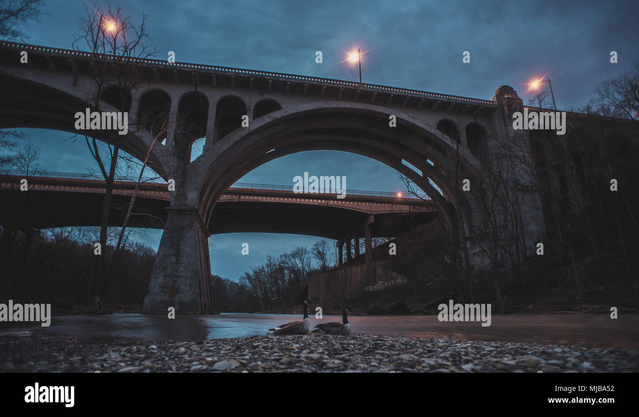 Rocky River Reservation Metroparks Stock Photo Alamy