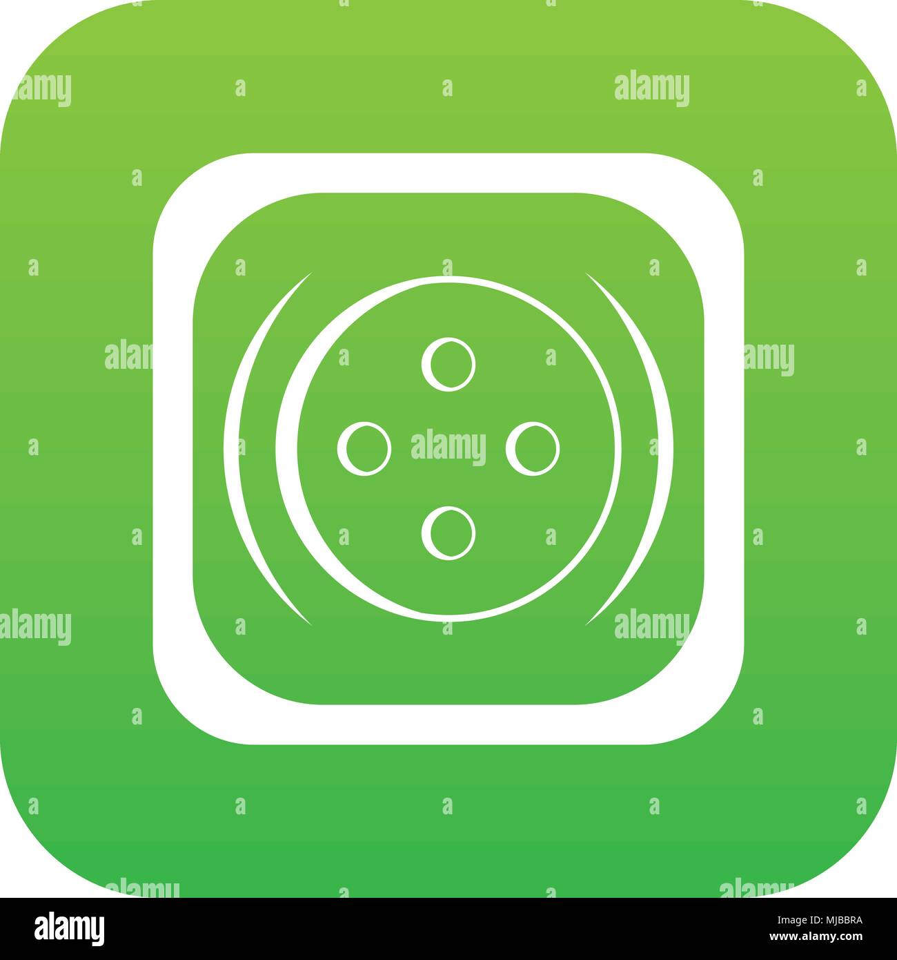 Clothing square button icon digital green Stock Vector Image & Art - Alamy