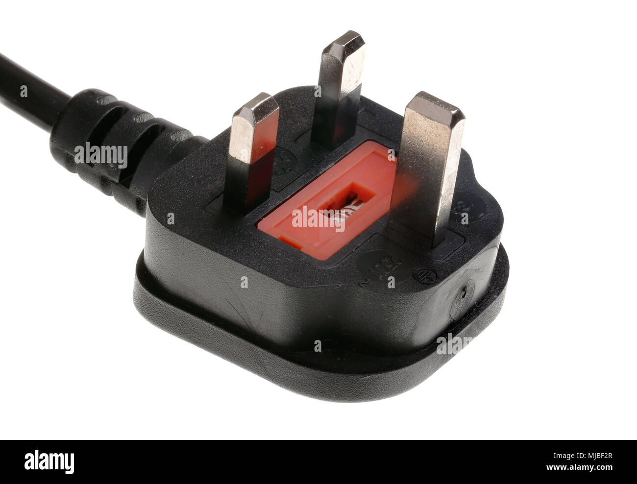 Three pin electrical power plug hires stock photography and images Alamy