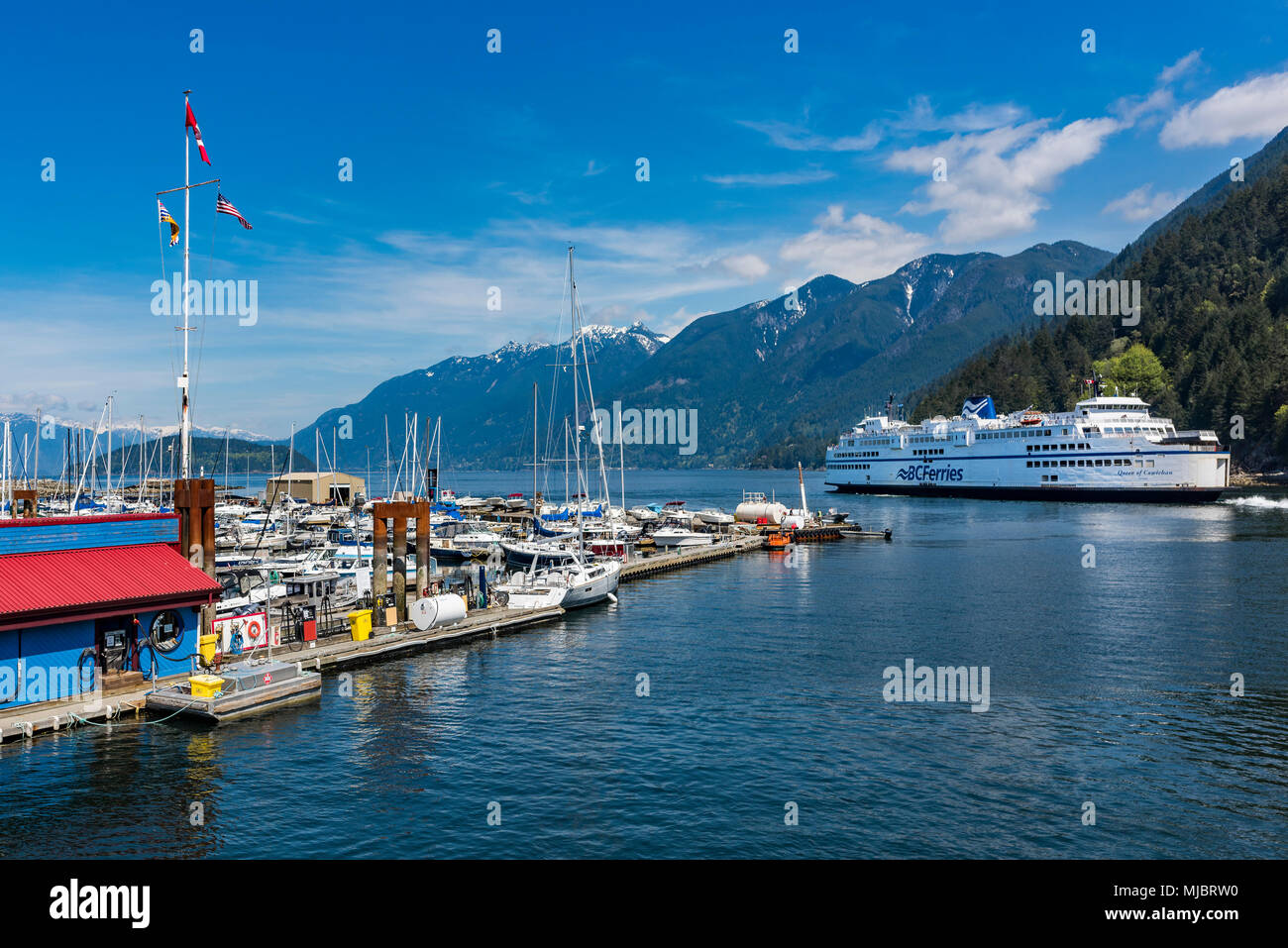 Cowichan Bay British Columbia Canada High Resolution Stock Photography