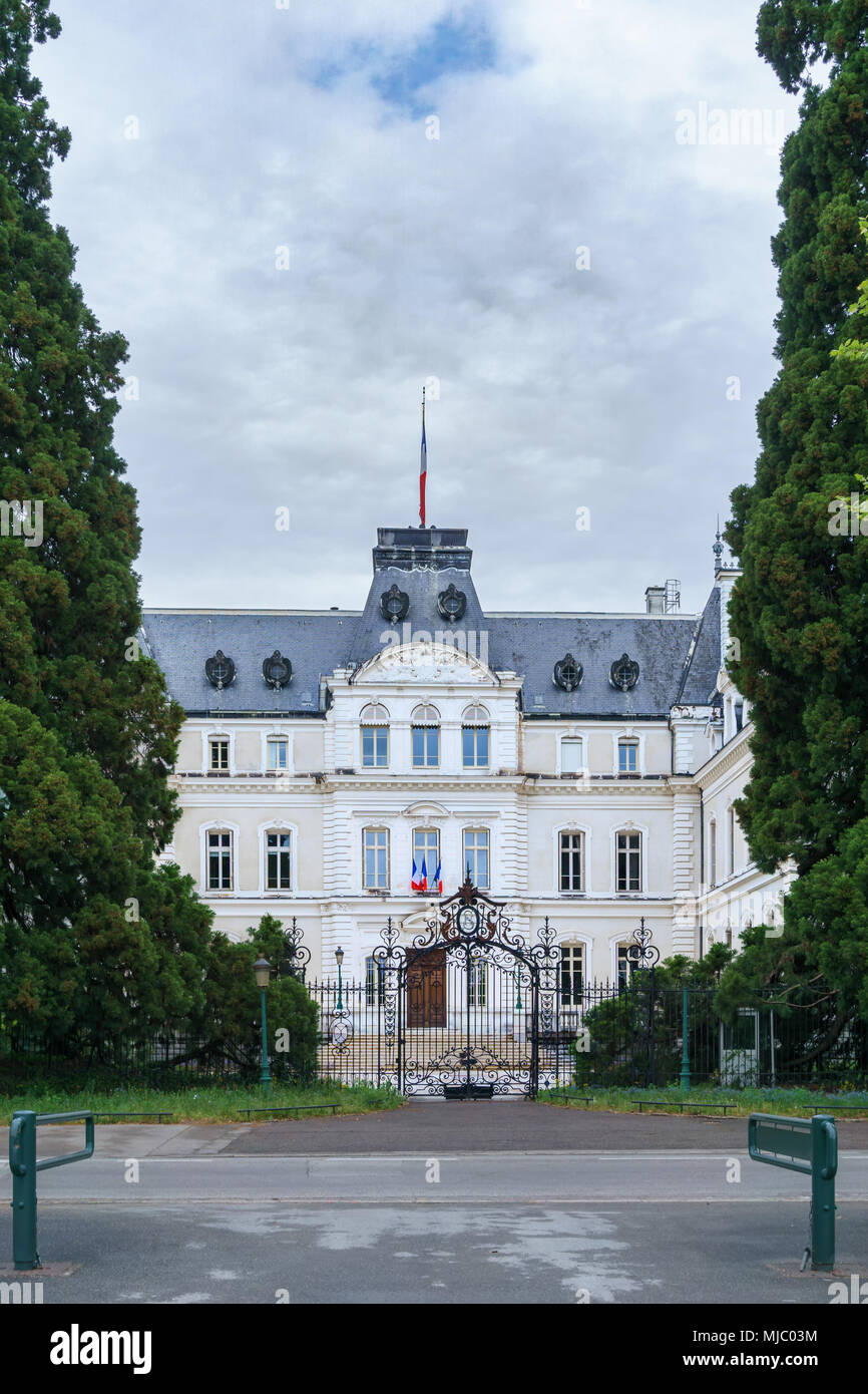 Prefecture building of the HauteSavoie department, in Annecy Stock