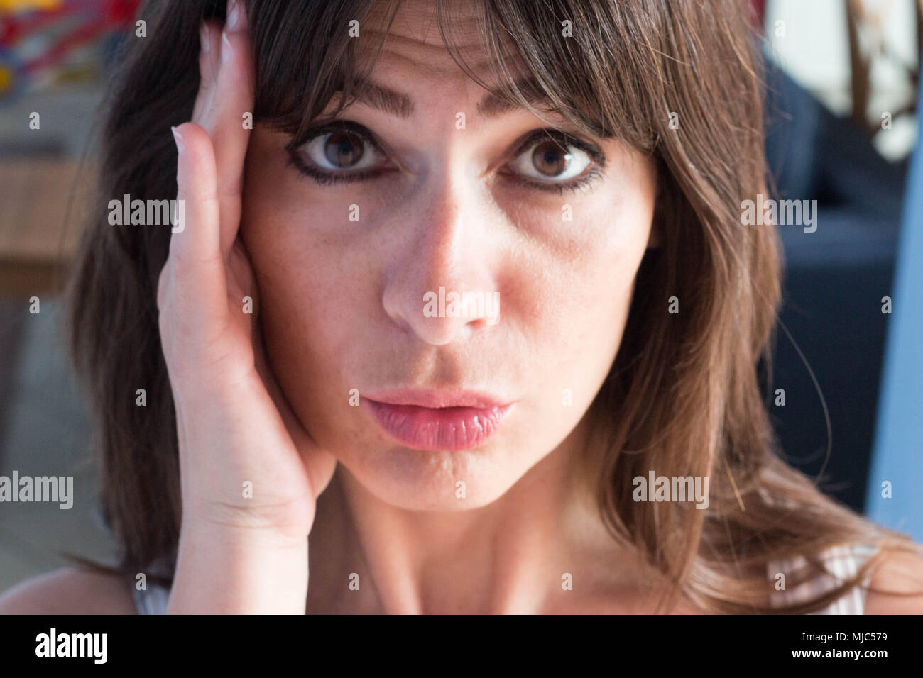 Guilty Face Expression