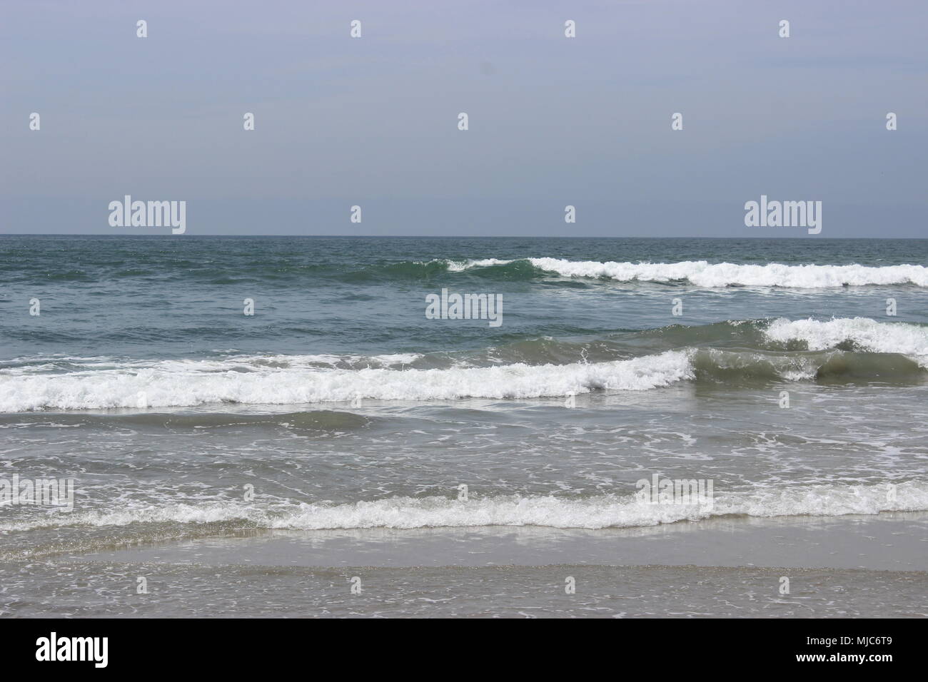 San Diego County Beaches & Surf. Stock Photo