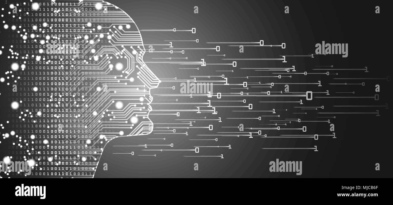 Big data and artificial intelligence concept Stock Vector Image & Art ...