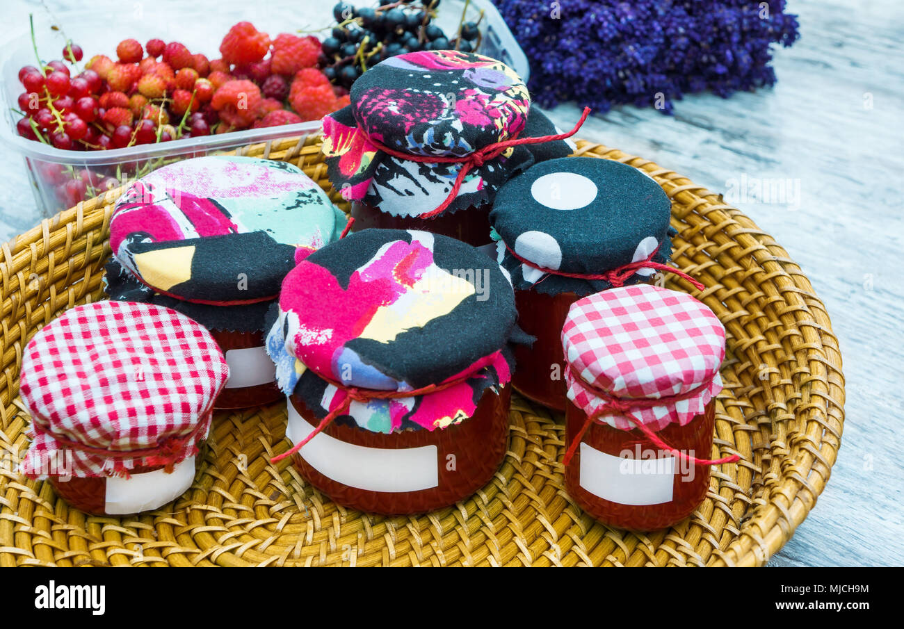 Jam for sale Stock Photo Alamy
