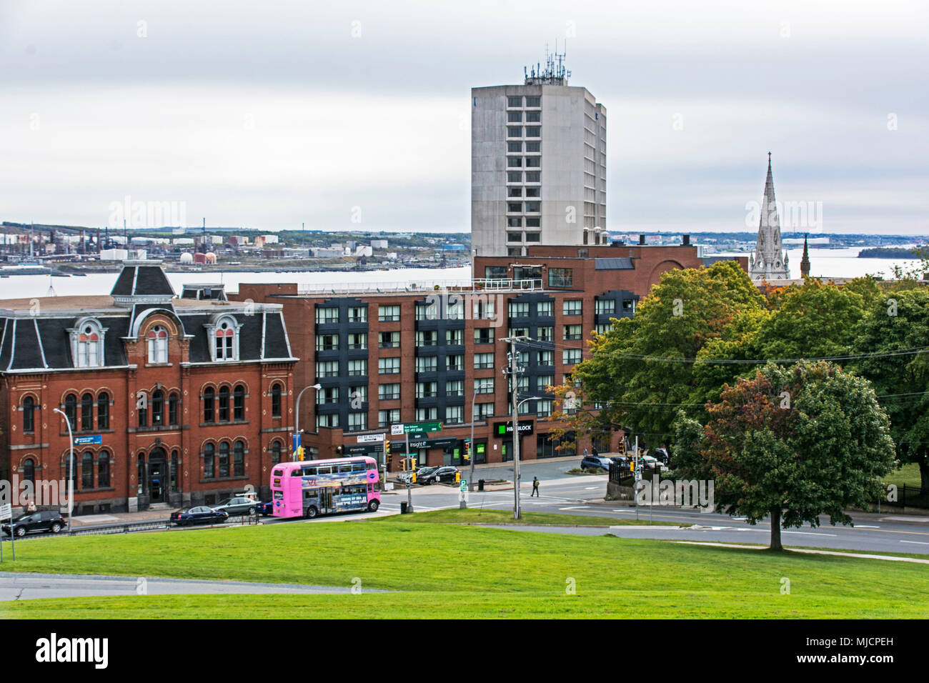 View of Halifax in Canada Stock Photo