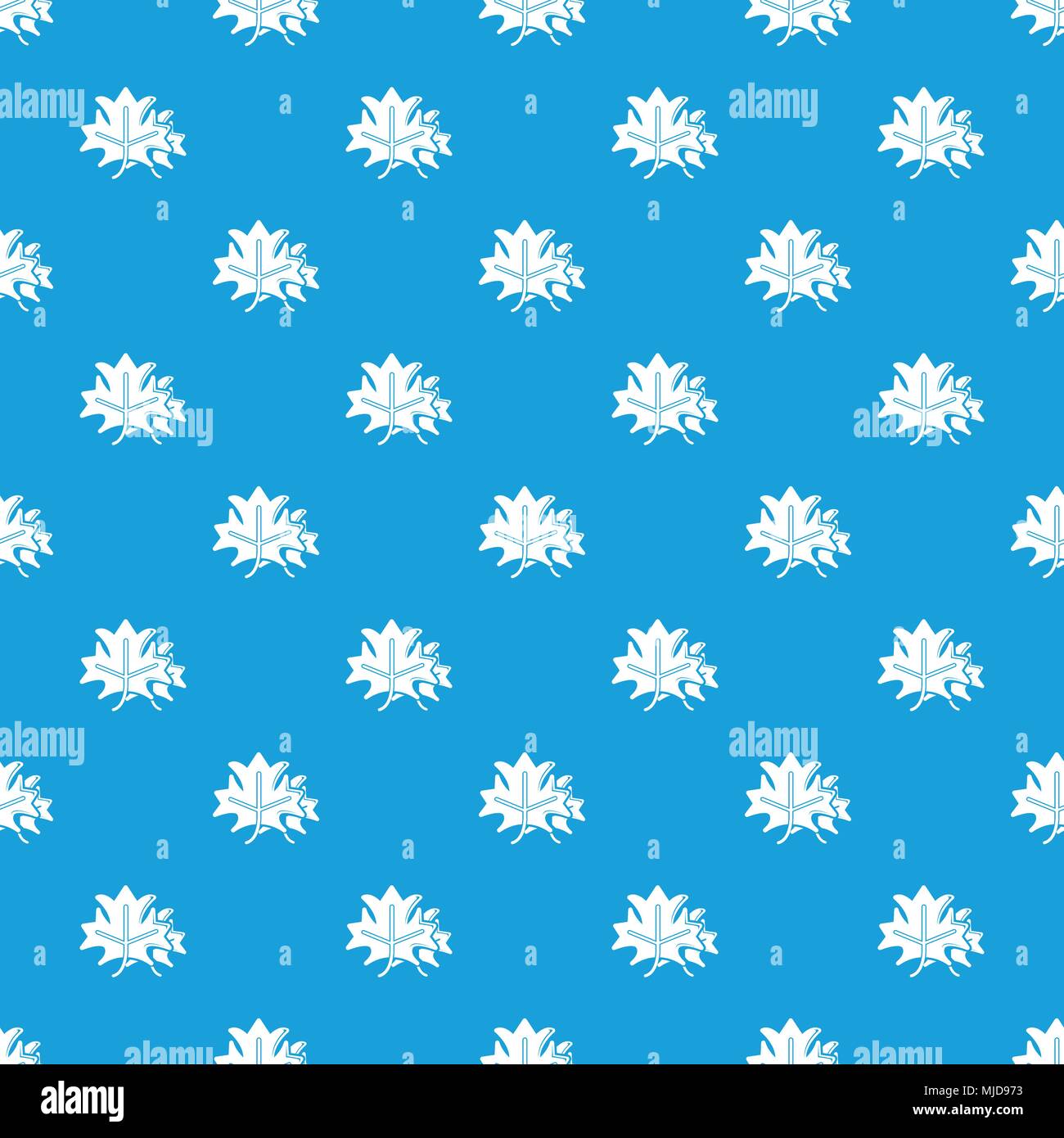 Maple pattern vector seamless blue Stock Vector Image & Art - Alamy