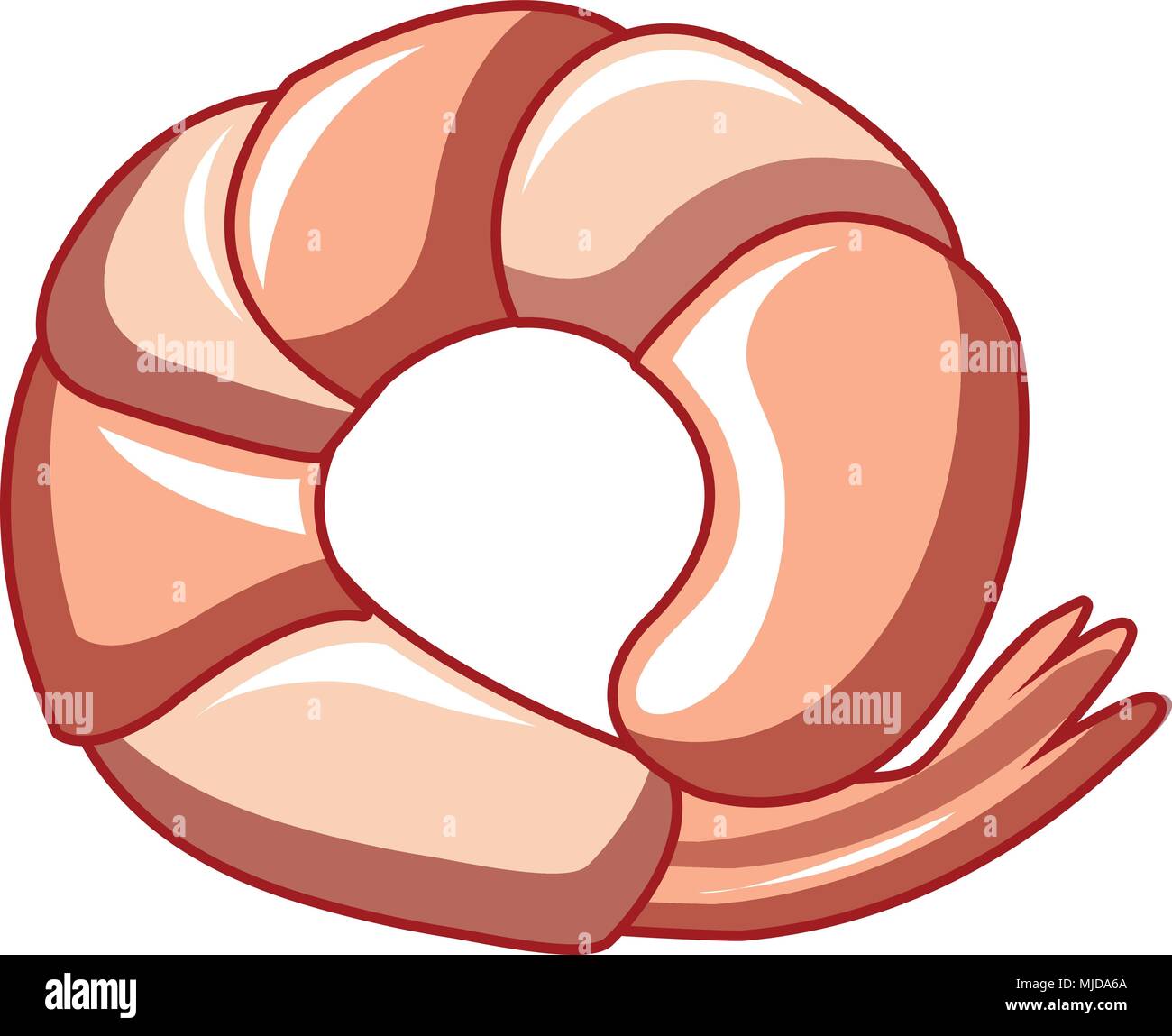 Shrimp with tail part hi-res stock photography and images - Alamy