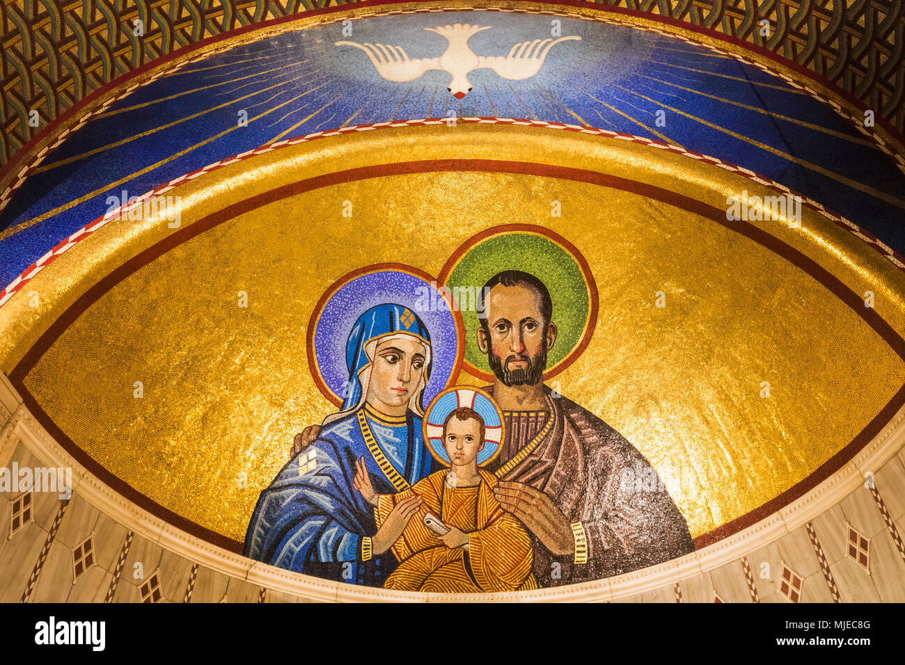 England, London, Victoria, Westminster Cathedral, The Chapel of The Blessed Sacrament Stock Photo