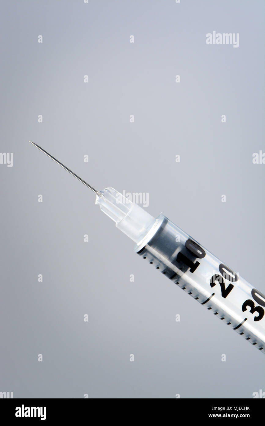 Hypodermic needle Stock Photo