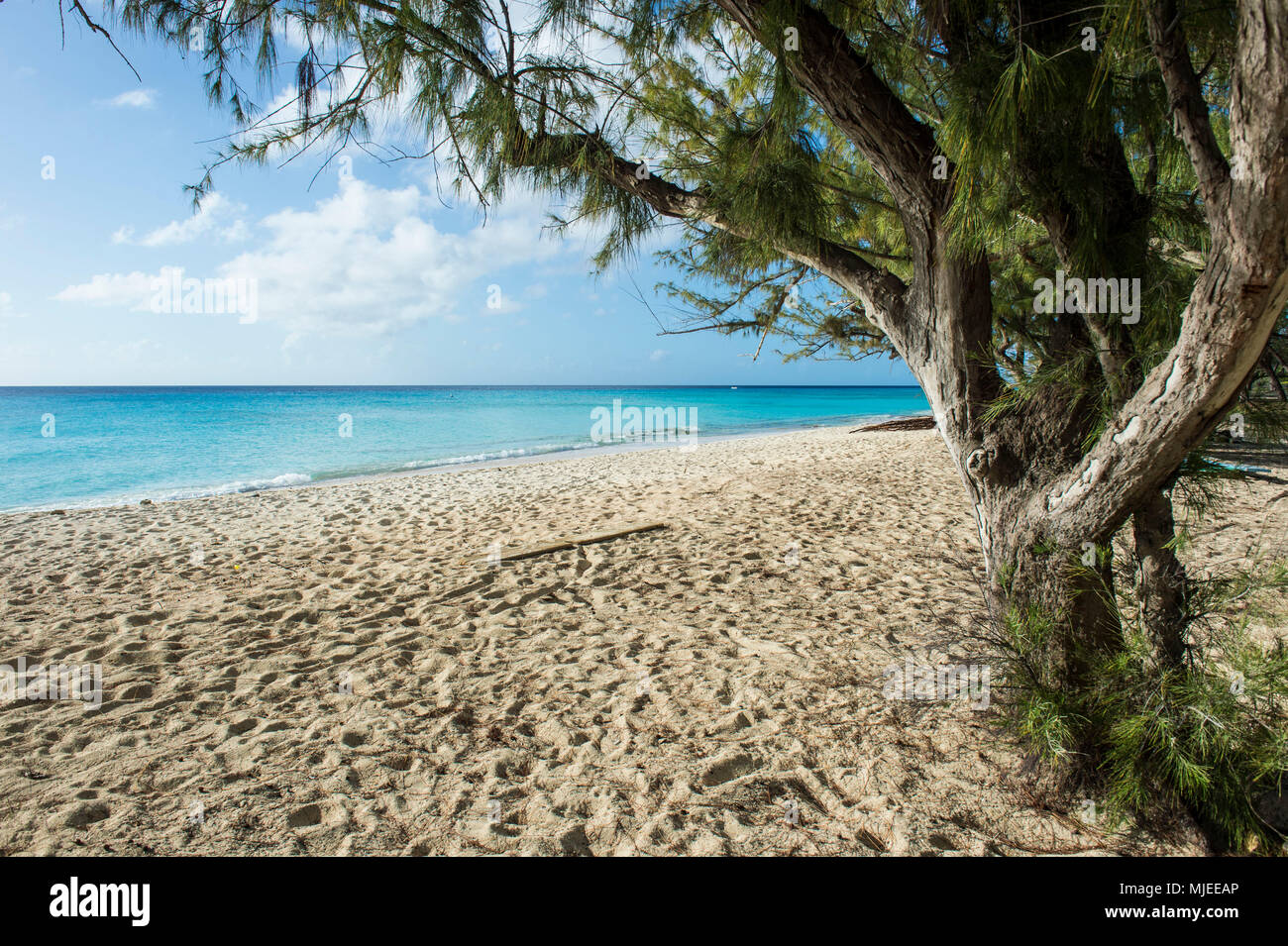 Norman Saunders beach, Grand Turk, Turks and Caicos Stock Photo