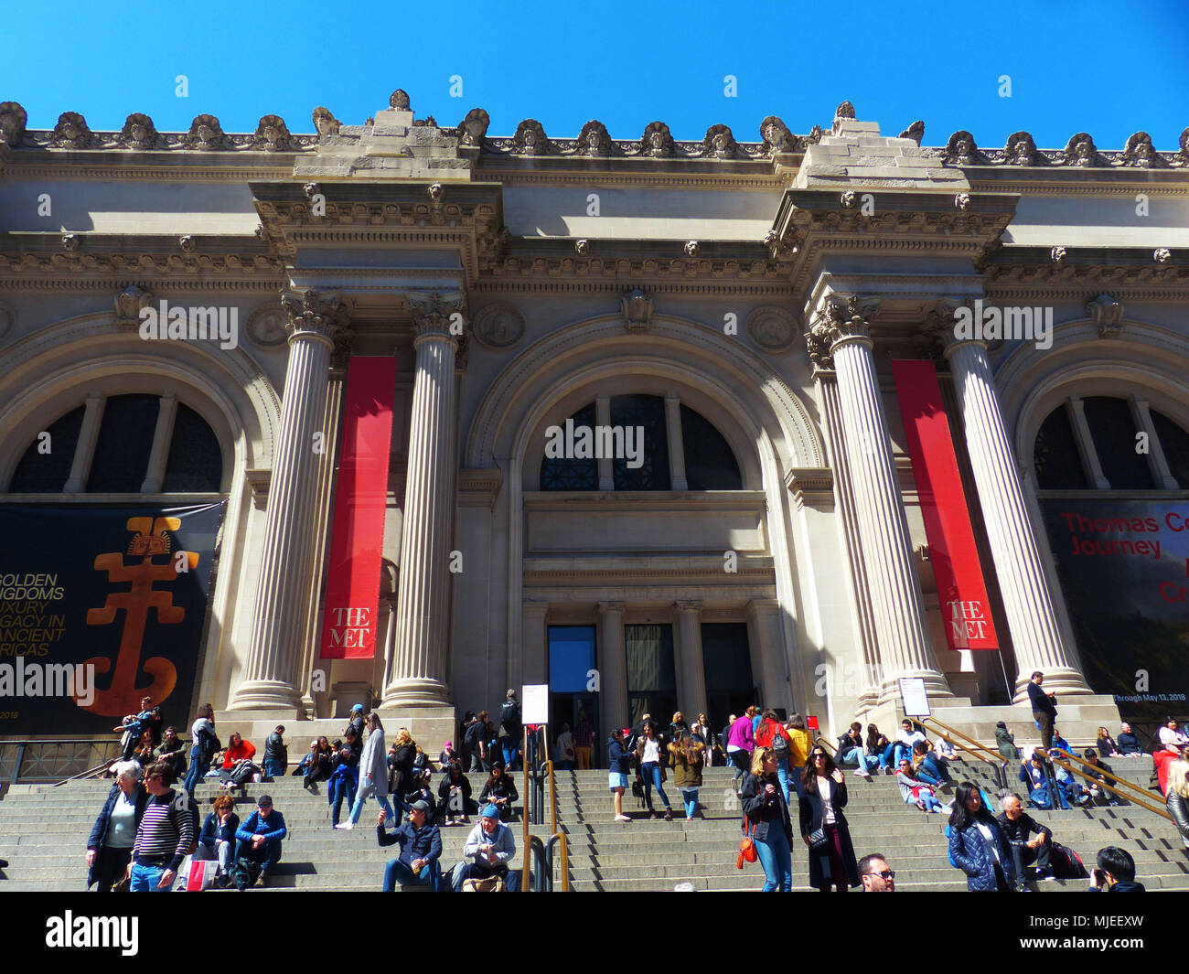 The Metropolitan Museum of Art of New York Stock Photo