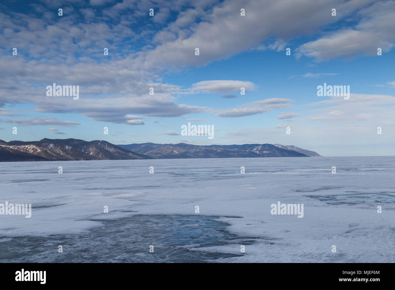 Asia, Russia, Siberia, Buryatia, Irkutsk Oblast, Lake Baikal Stock ...