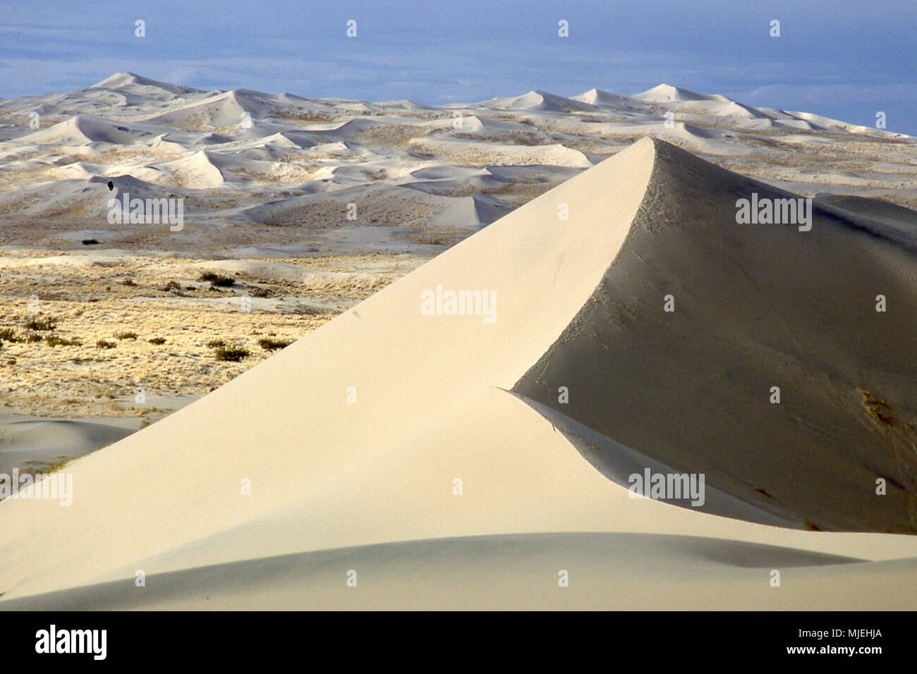 Kelso Dunes in the Mojave Desert in Caifornia Stock Photo