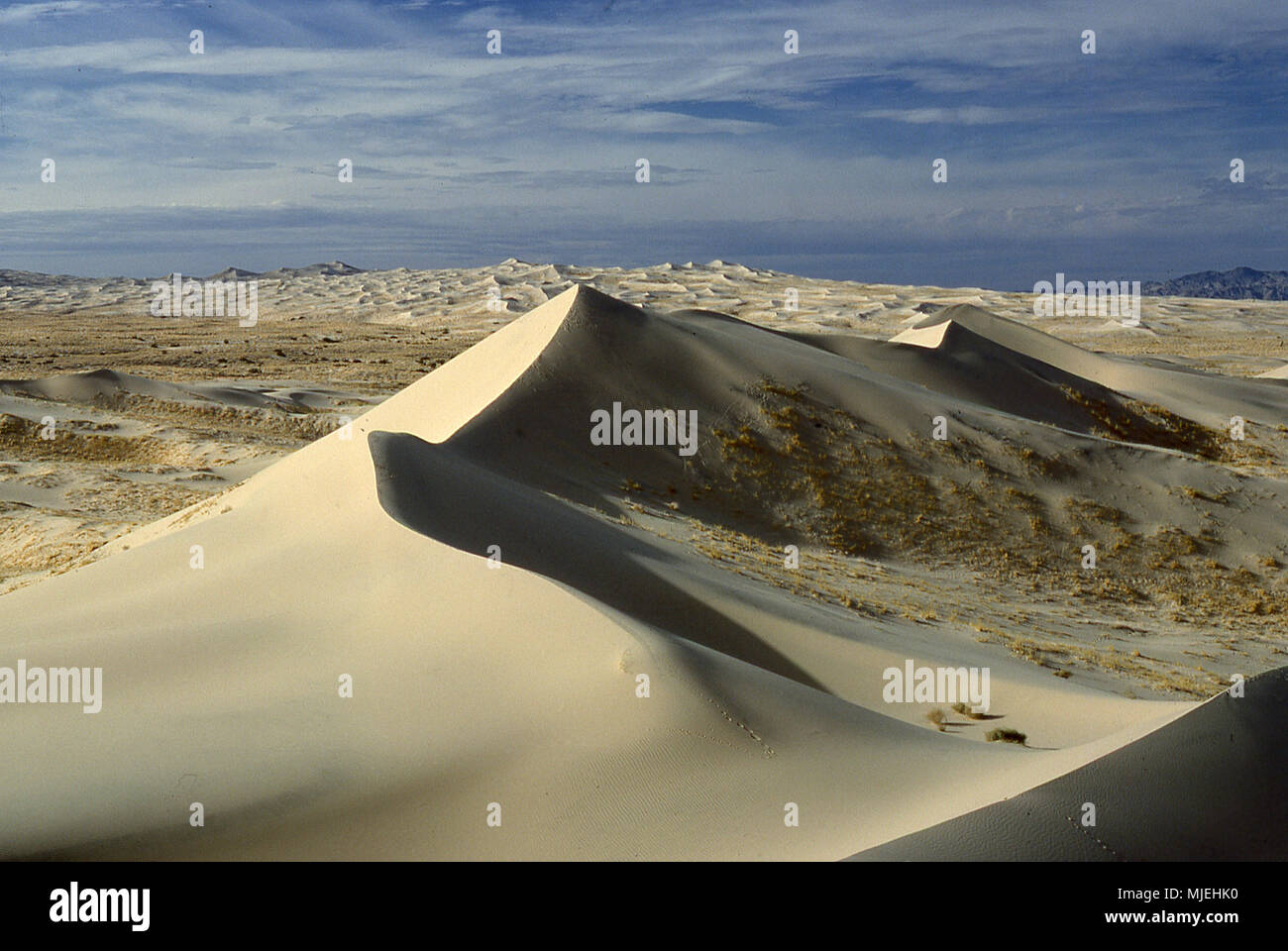 Kelso Dunes in the Mojave Desert in Caifornia Stock Photo