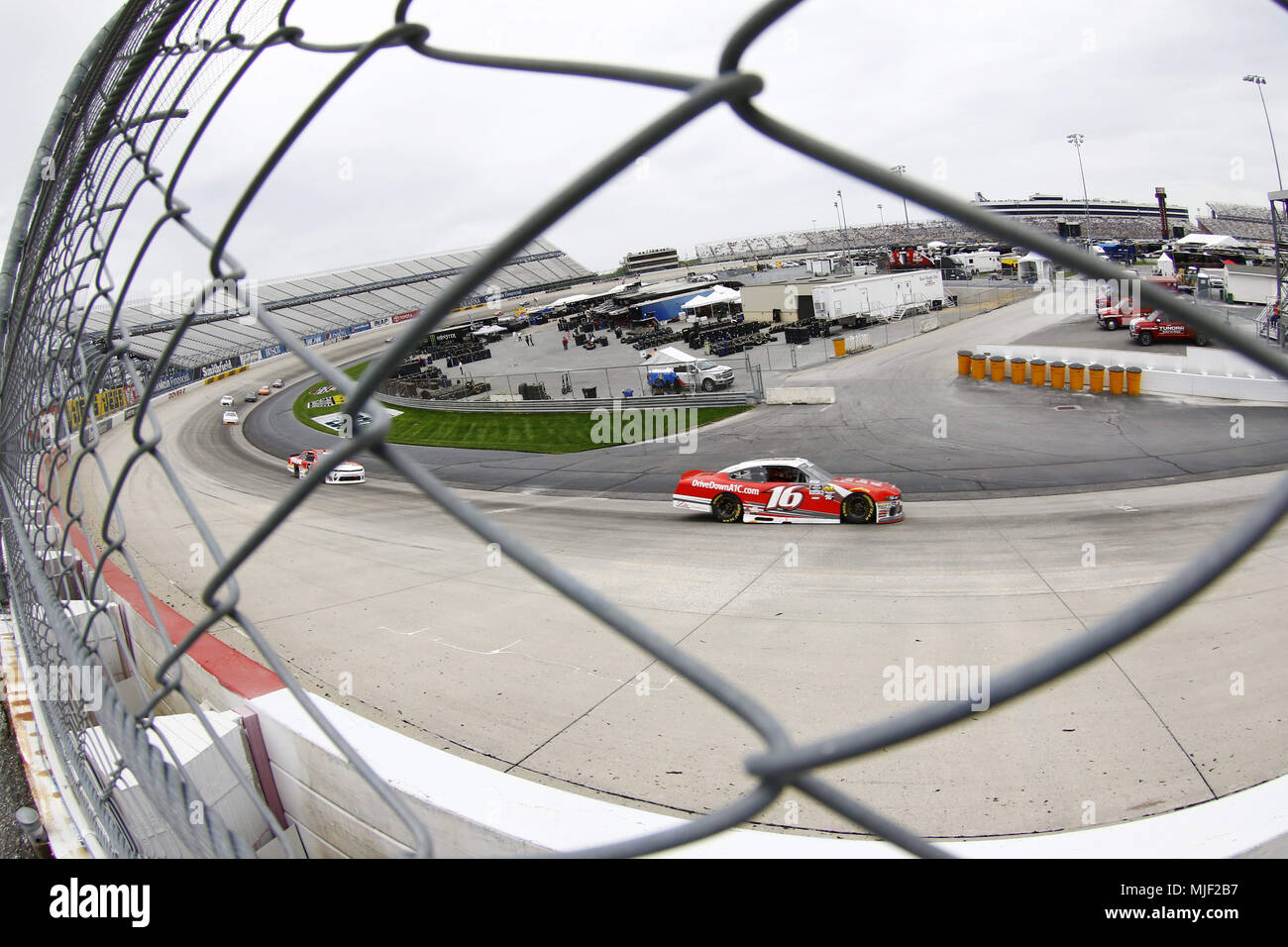 Ryan Reed 16 Dover, Delaware, USA. 5th May, 2018. Ryan Reed (16) brings his car ...