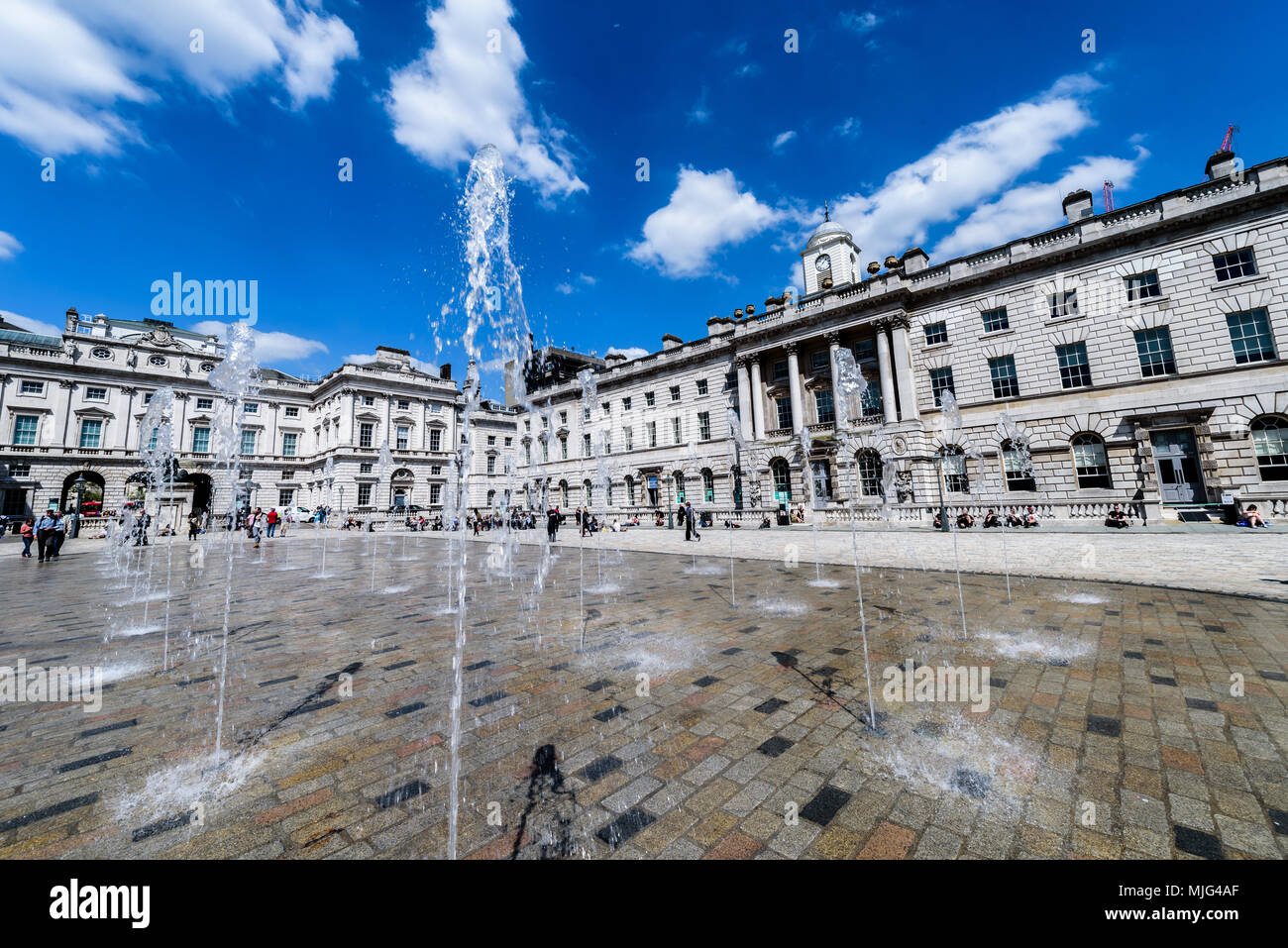 Somerset House London Stock Photo - Alamy