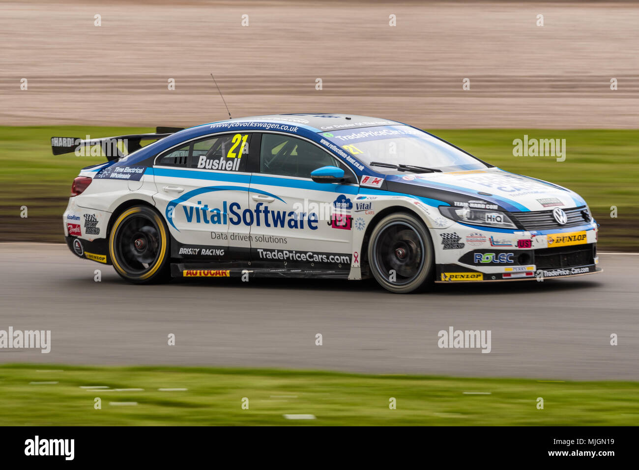 Mike Bushell Racing Sunday 29th April 2018, Mike Bushell VW CC Dunlop MSA British Touring ...