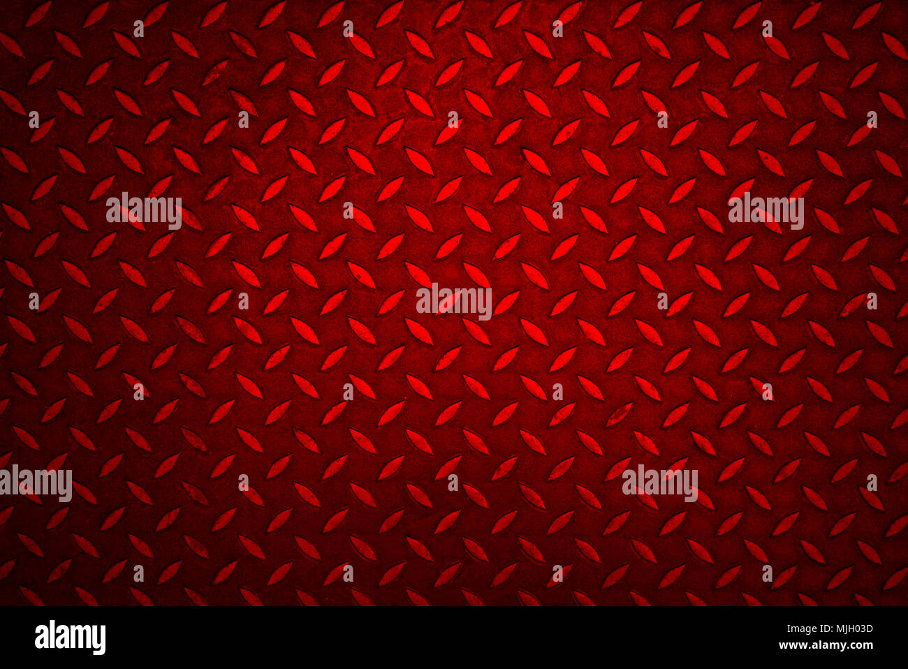 Seamless steel diamond plate Stock Photo