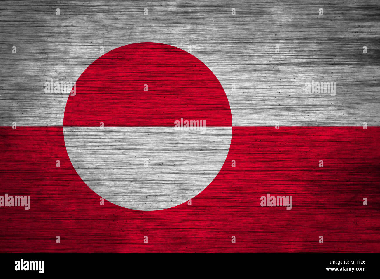 greenland flag wood texture Stock Photo - Alamy