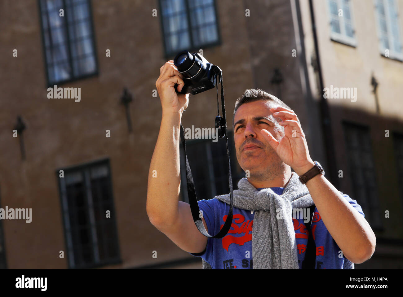 Tourist stockholm camera hi-res stock photography and images - Alamy