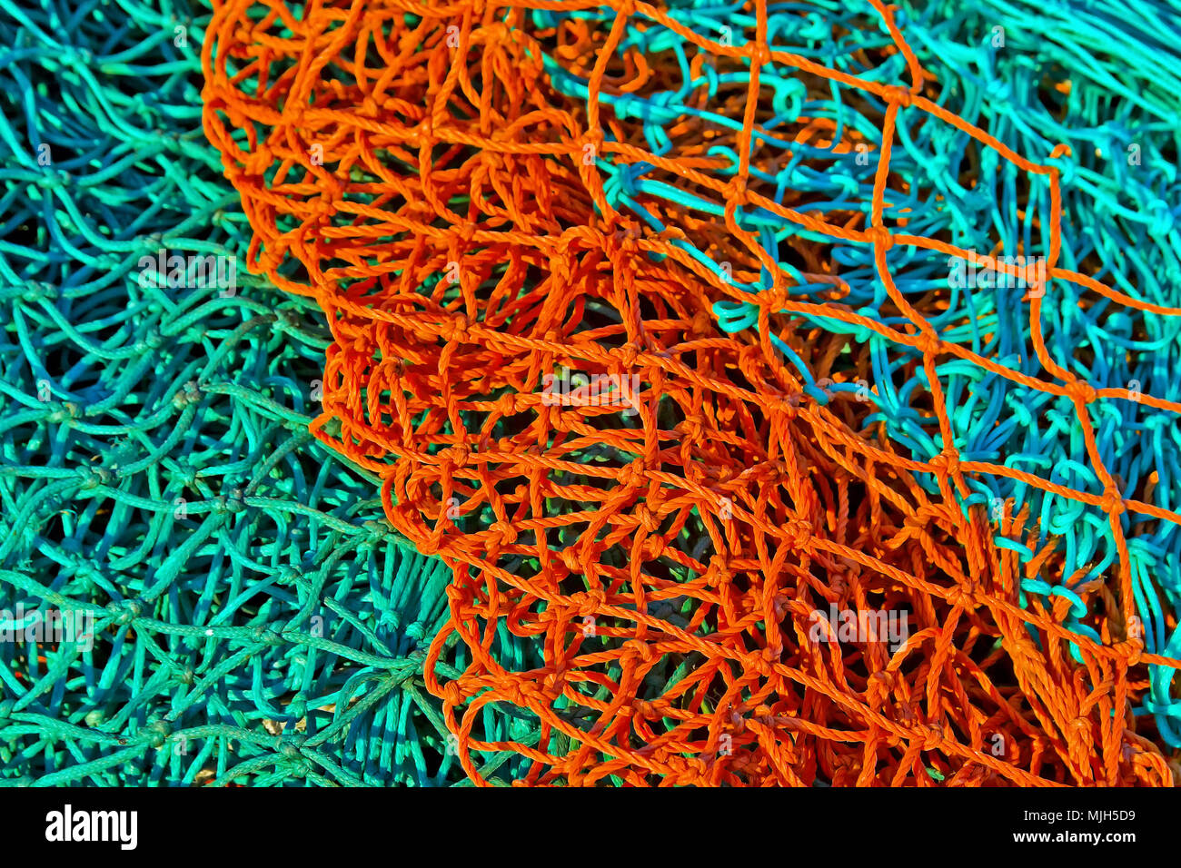 Fibers woven in a grid like structure hi-res stock photography and