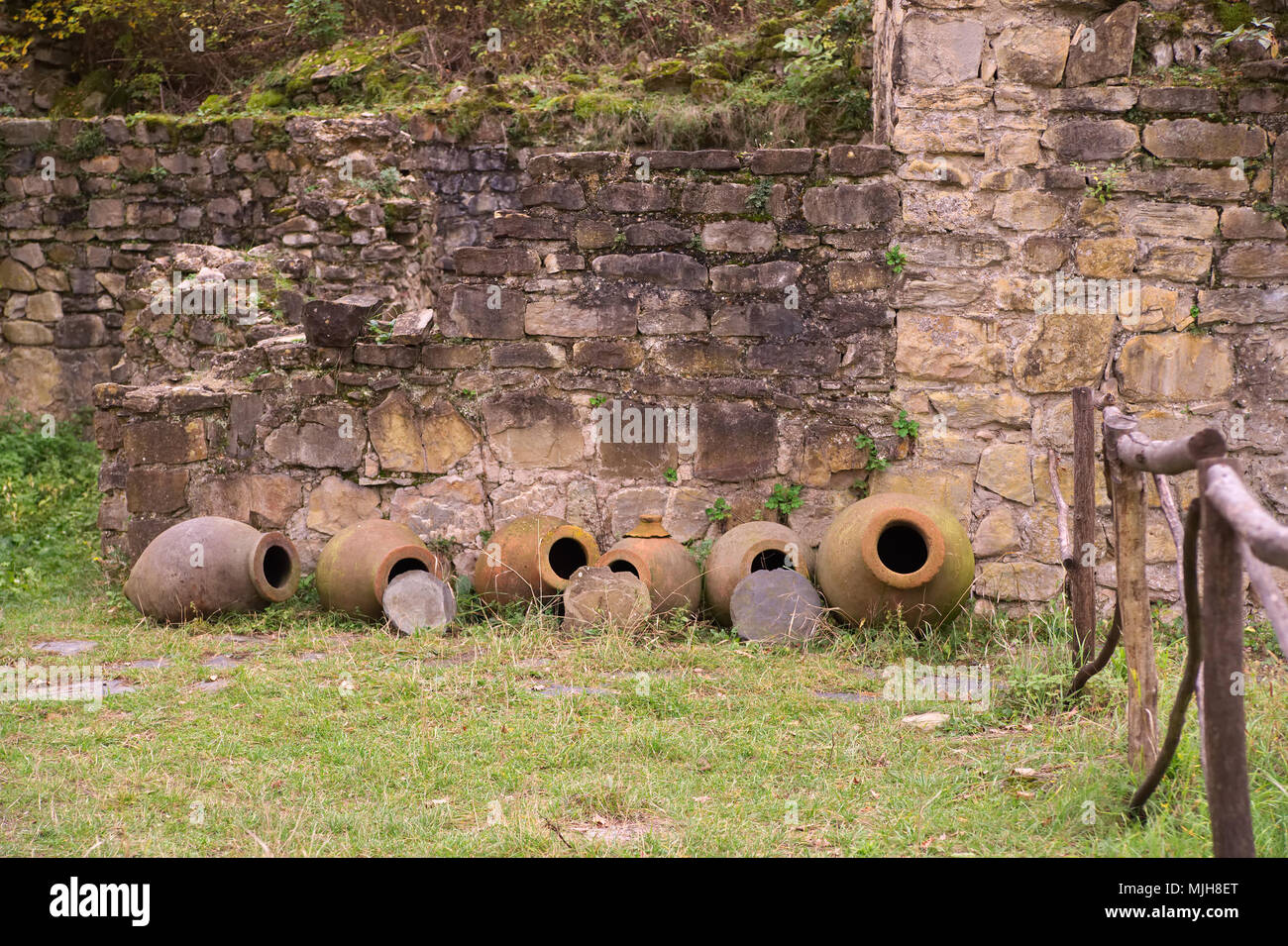 Qveri Ancient wine potteries hi-res stock photography and images - Alamy