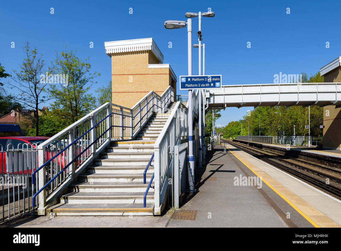 Network rail bridge Stock Photo Alamy