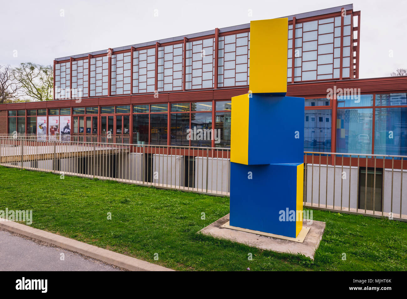 Belvedere 21 museum of contemporary art in Vienna, Austria Stock Photo