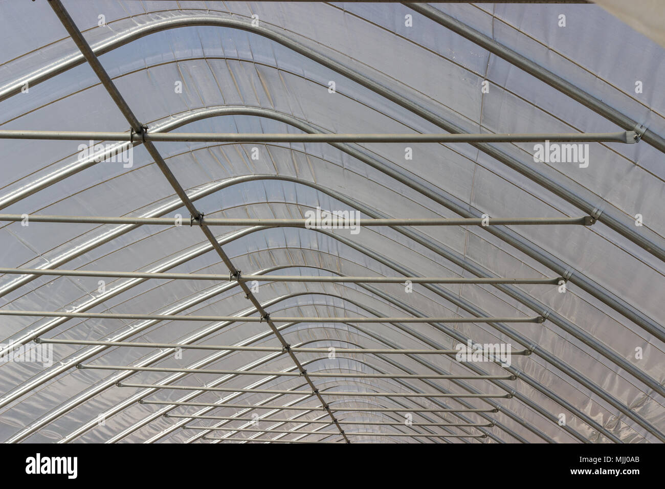 Detail of a foil tent Stock Photo Alamy