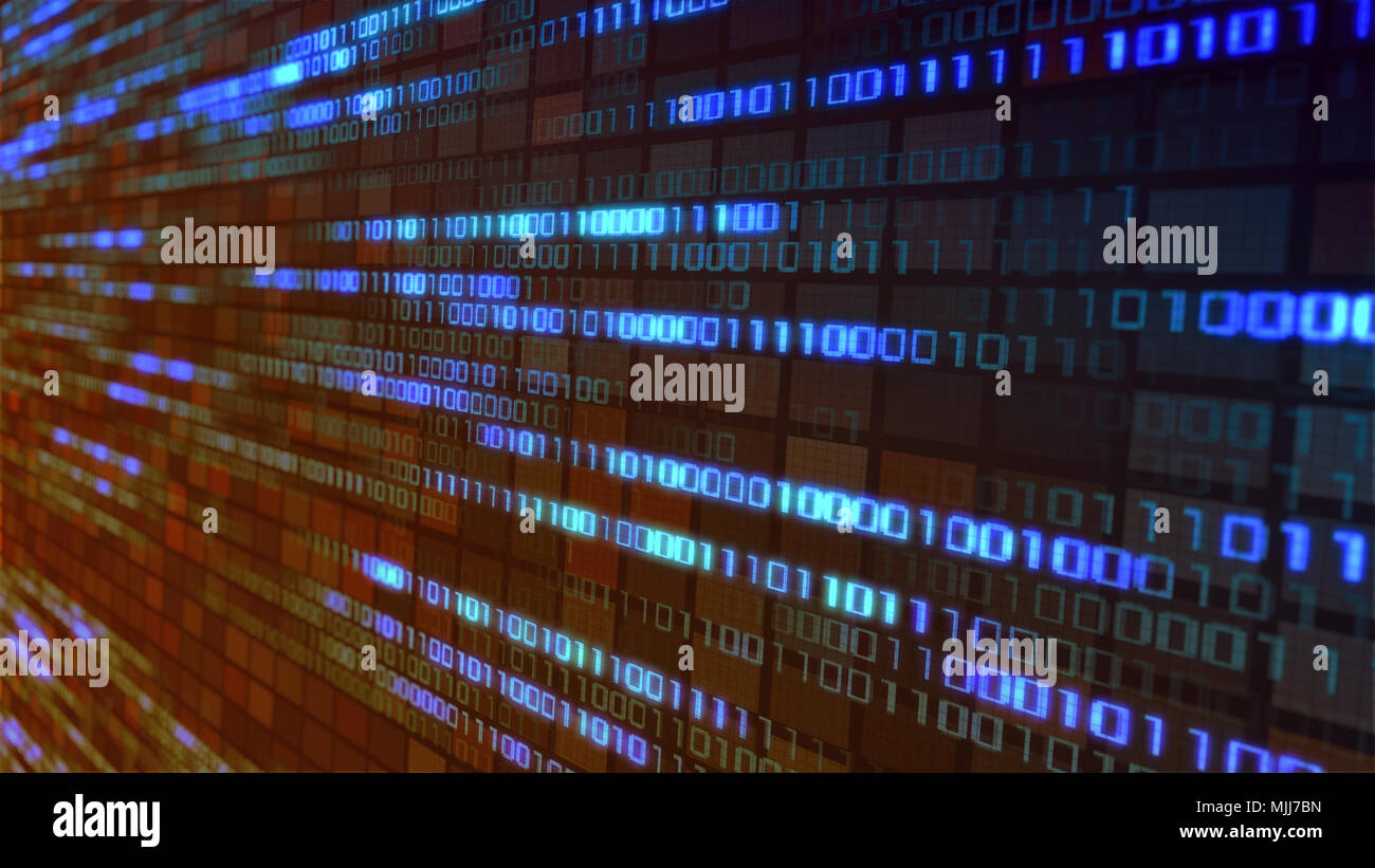 One digital zero pixel code hi-res stock photography and images - Alamy