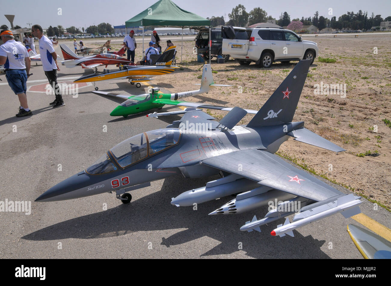 Radio controlled model aircraft demonstration at the IAF Air Show, Haifa,  Israel Stock Photo - Alamy