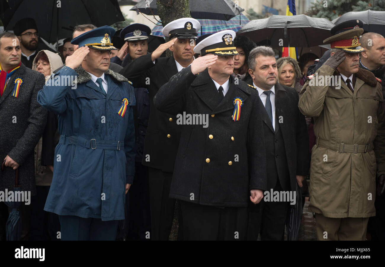 171201-N-GP524-0387 SLATINA, Romania (Dec. 1, 2017) Romanian Col ...