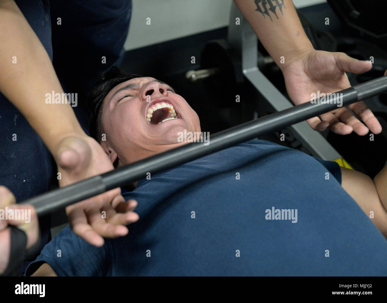 Bench Press Competition Stock Photos Bench Press Competition