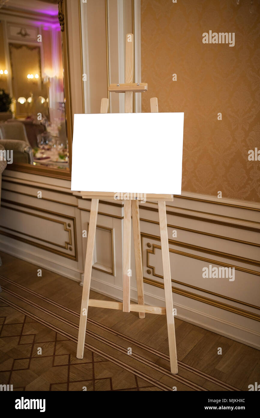 Easel for drawing Stock Photo Alamy