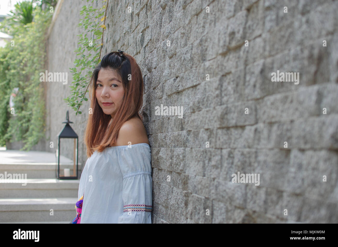 Beautiful woman asian hi-res stock photography and images - Alamy