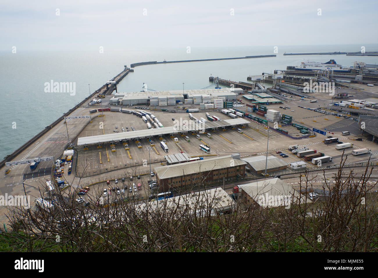 Port of Dover Stock Photo Alamy