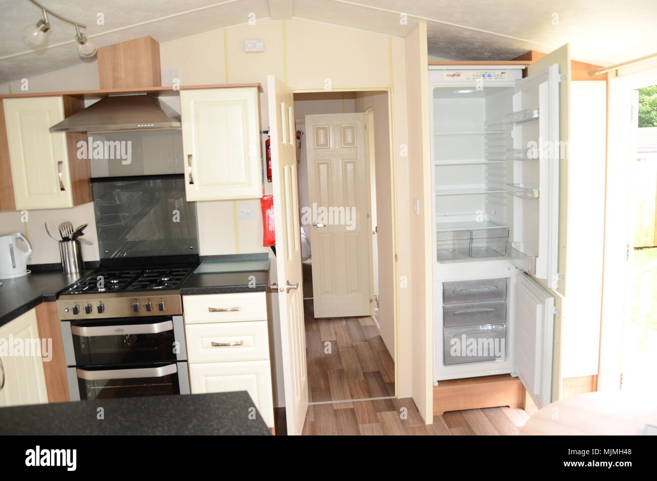 Permanent caravan sites hires stock photography and images Alamy