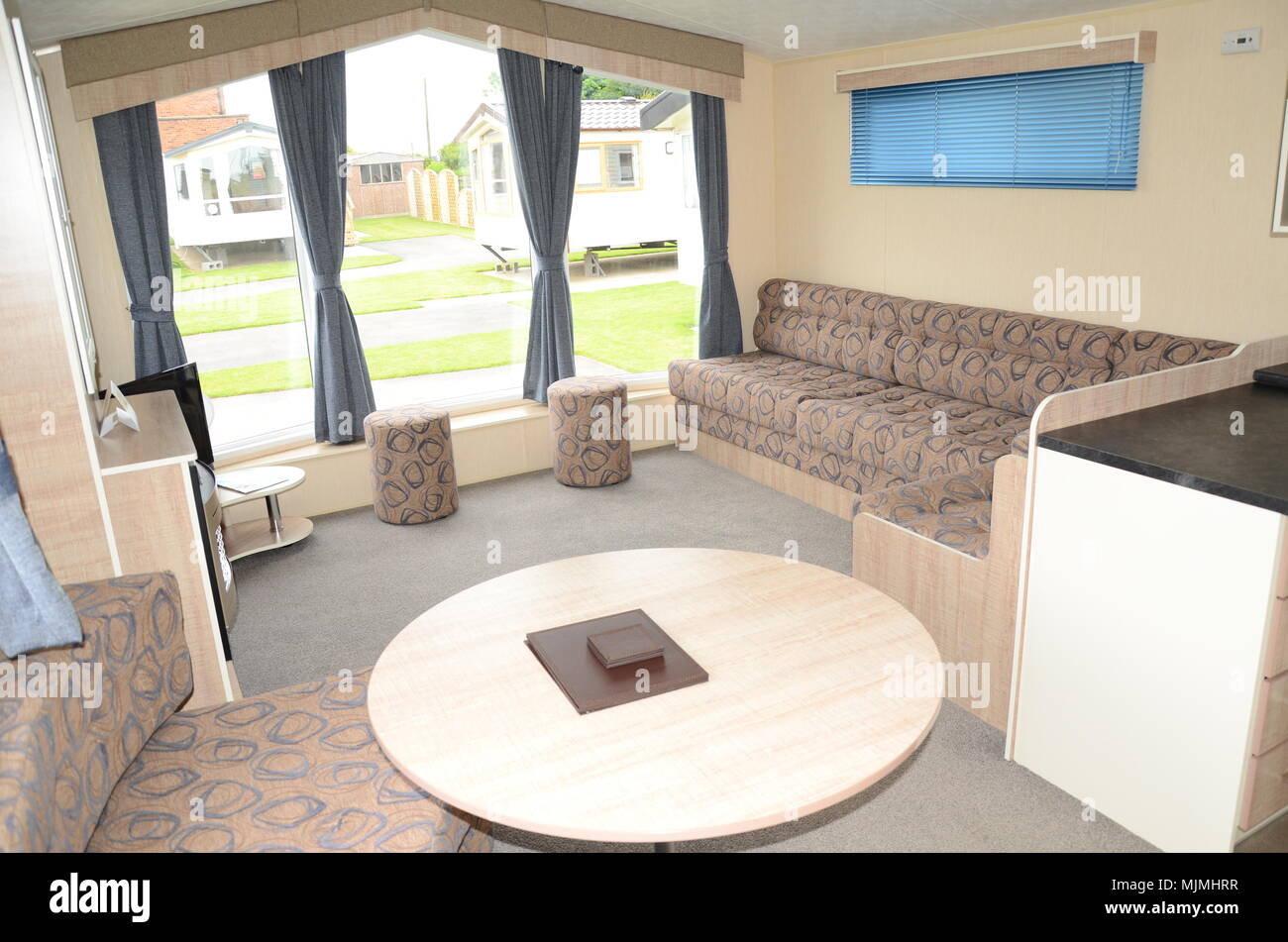 Permanent caravan sites hires stock photography and images Alamy