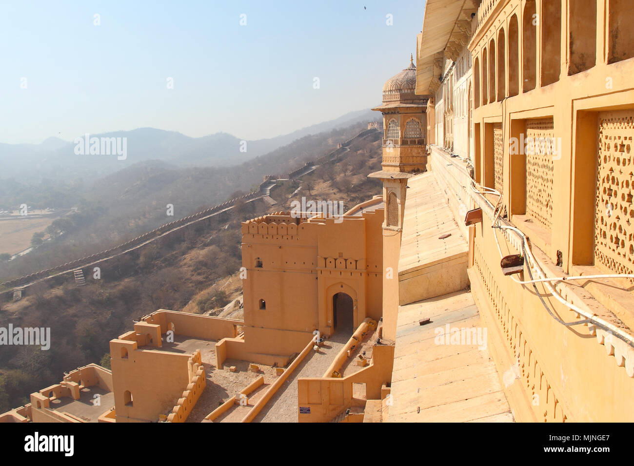 Amber Fort in Rajasthan India Stock Photo - Alamy