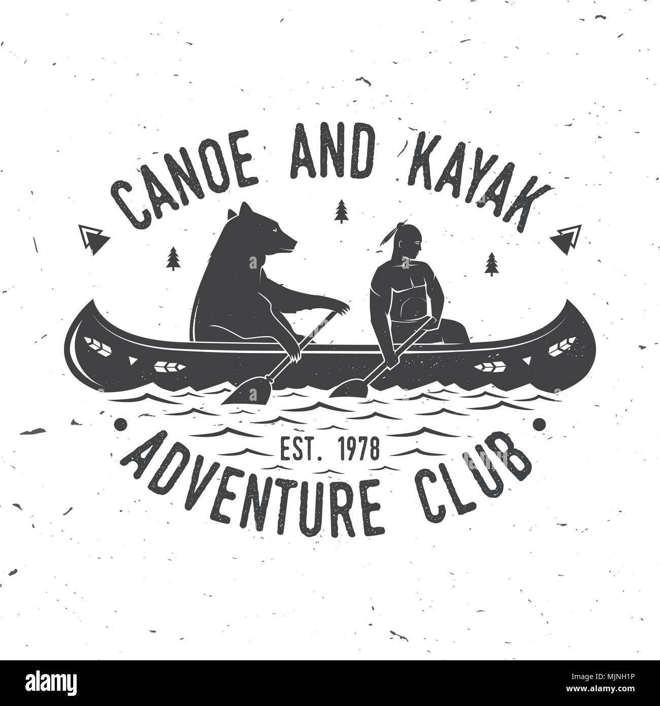 Canoe Cut Out Stock Images &amp; Pictures - Alamy
